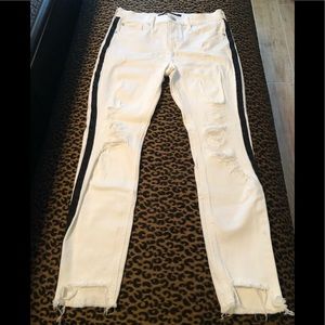 Express white jeans
